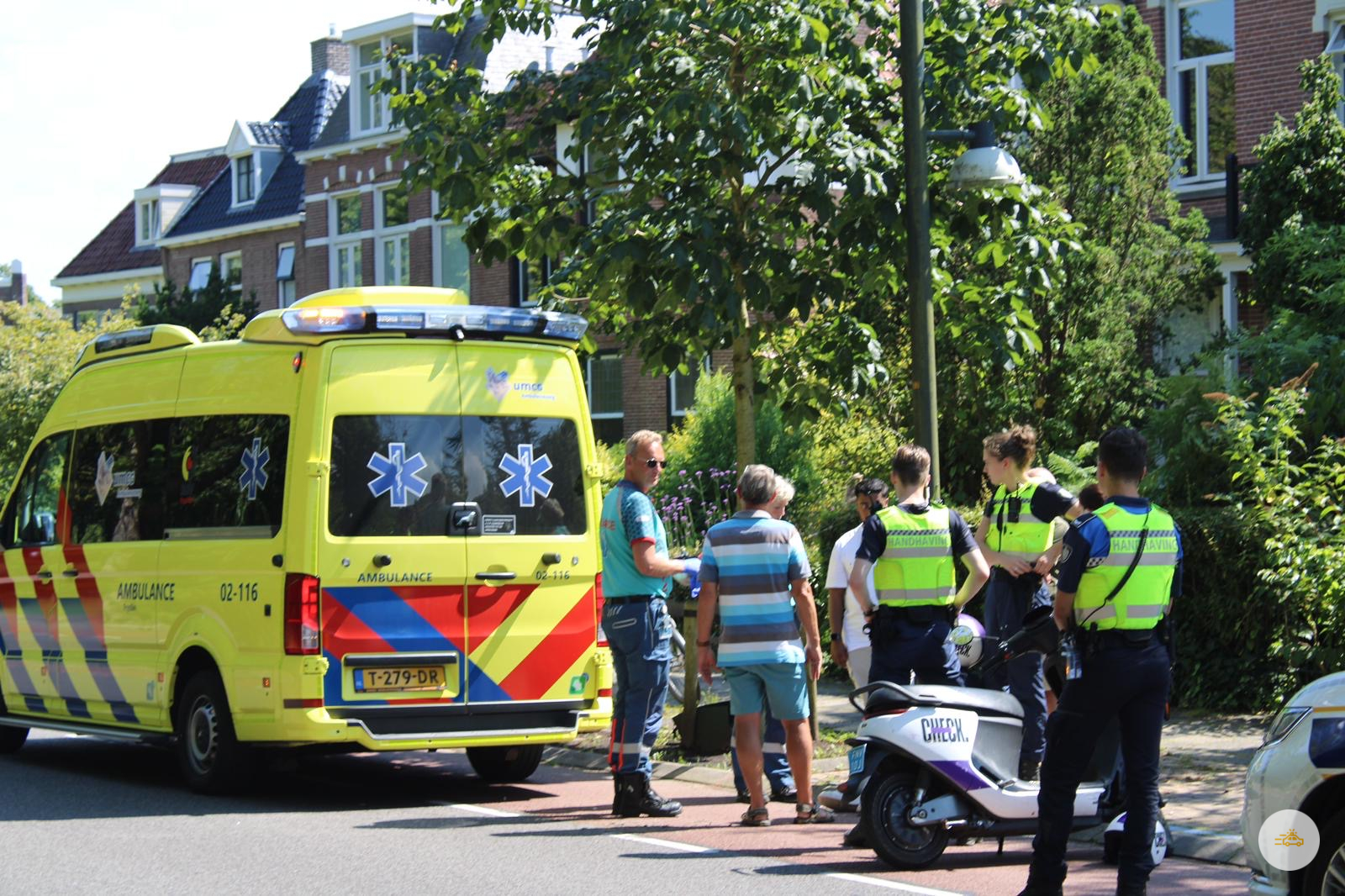 Deelscooter loopt schade op na valpartij