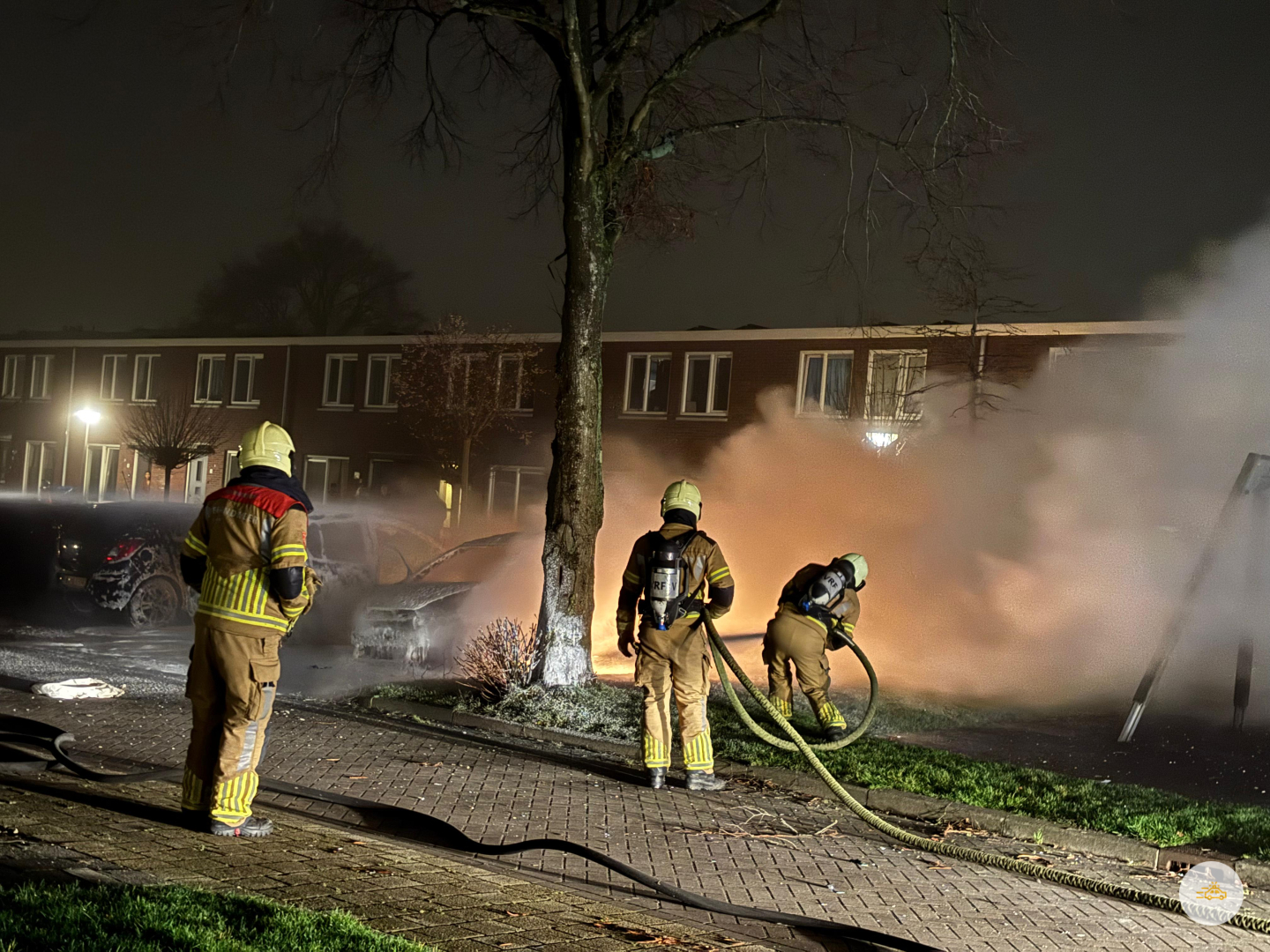 Auto’s uitgebrand in de Vrijheidswijk