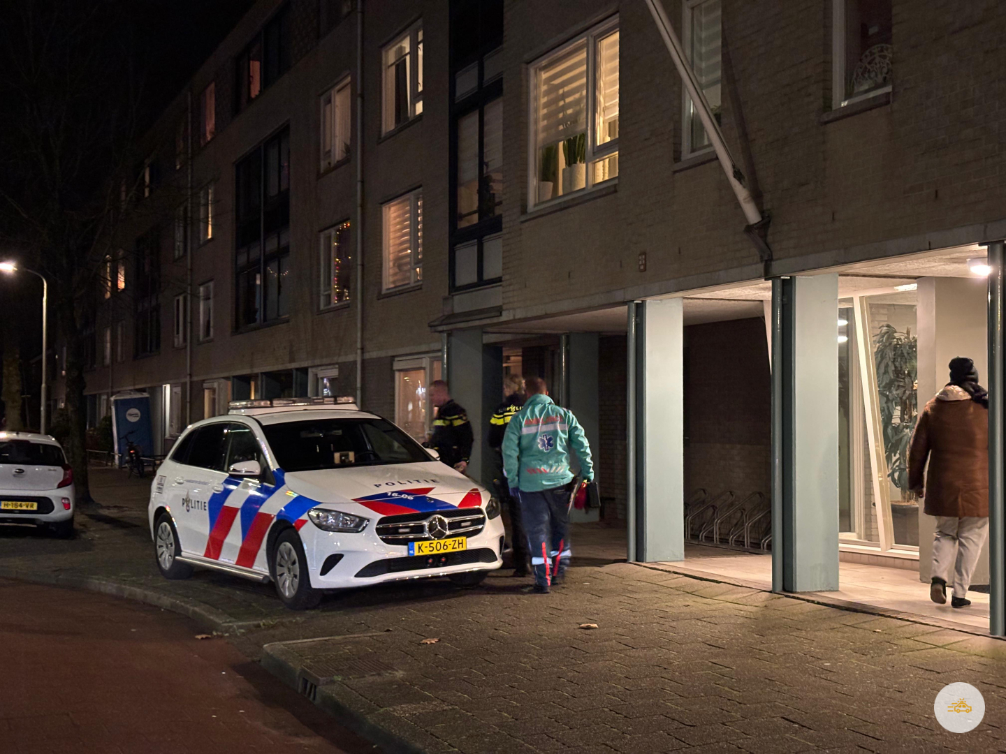 Één gewonde na luchtbuks incident in flat