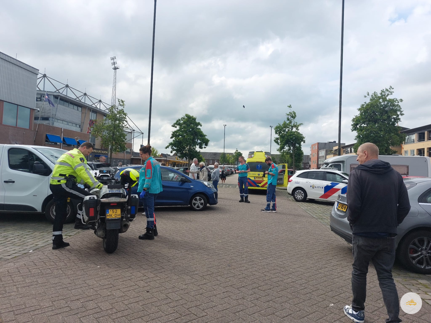 Automobiliste raakt meerdere auto’s